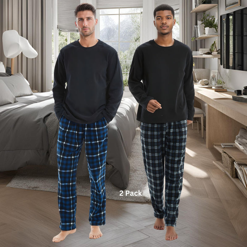 "Upgrade Your Bedtime: Why Everyone's Talking About This 'Mens Thermal Fleece Pyjama Set' 🚀😴" - SaneShoppe