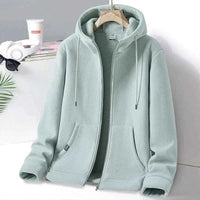 Outdoor Polar Fleece Hoodie Jacket for Men and Women