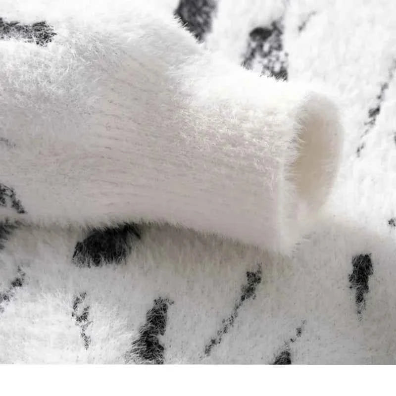 Fashion Sweaters/Male Loose Casual Knitted Pullover Round Neck Sweaters M-3XL