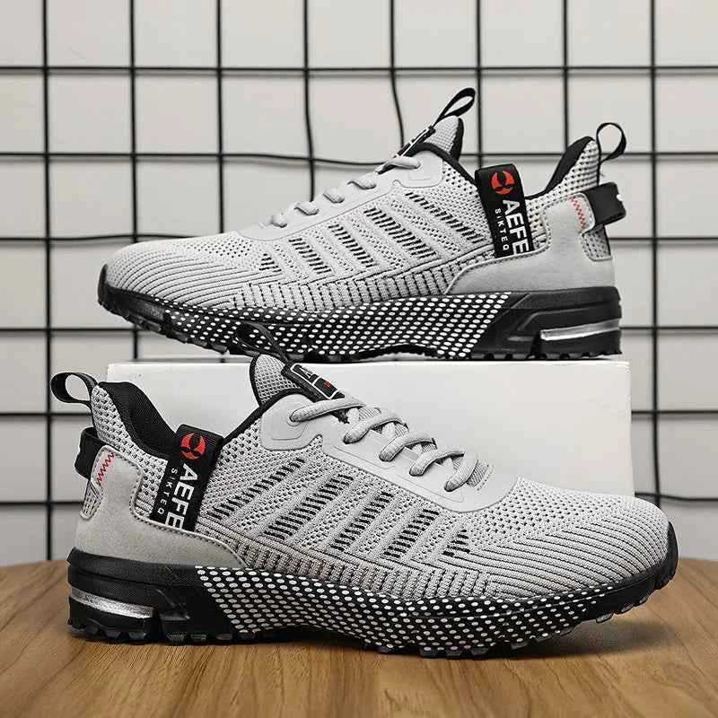 Lightweight Breathable Men's Sneakers for Casual Outdoor Walking