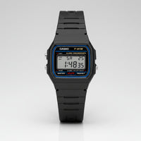 Casio F91W Series Fashionable Simple Retro Small Square LCD Display Waterproof Quartz Watch Trendy Versatile Electronic Watch