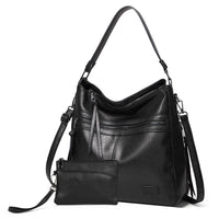 Women Designer Shoulder Bags - Large Leather Shoulder Handbags for Travel & Weekend Outdoor Use