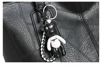 Trendy Large Capacity Tote Bag for Women - Horizontal Square Zipper Single Shoulder Handbag