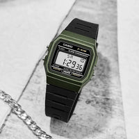 Casio F91W Retro Waterproof Watch - Fashionable Simple Small Square LCD Display Electronic Timepiece