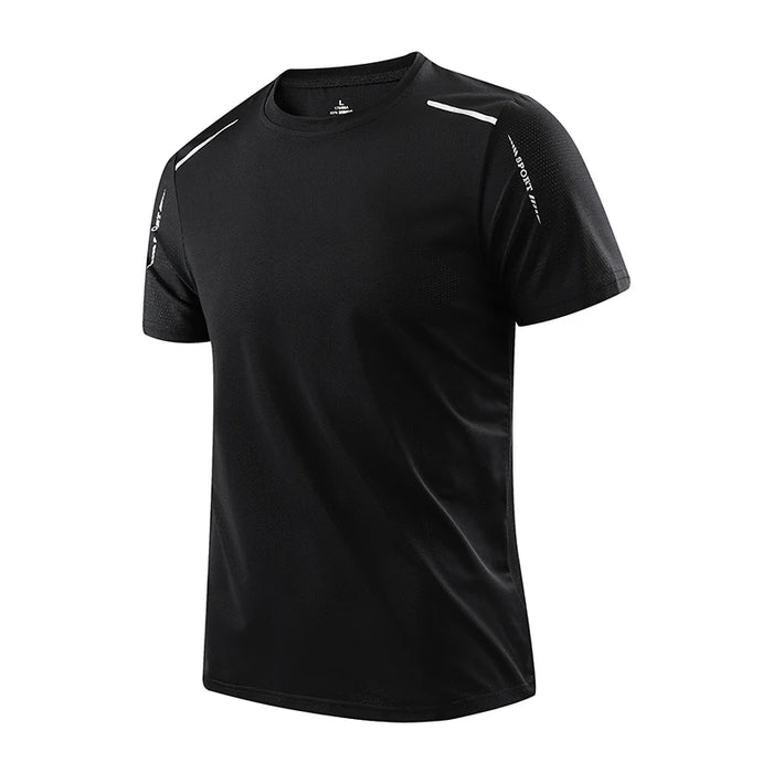 SaneShoppe-Men's Quick Dry Hiking T-shirt for Outdoor Sports by CHRLCK
