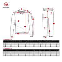 Men's Pyjama Sets: Fleece Top with Cotton Bottoms in Grey and Black