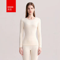 SaneShoppe - 100% cotton women's pure cotton autumn clothes, autumn pants underwear, women's autumn and winter all cotton warm suit