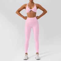 SaneShoppe-Women's Yoga Gym Set 2PCS Quick-Drying Sports Suit Long Sleeve Running Workout