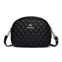 SaneShoppe-Luxury Crocodile PU Leather Women's CrossBody Bag with Zipper Pockets