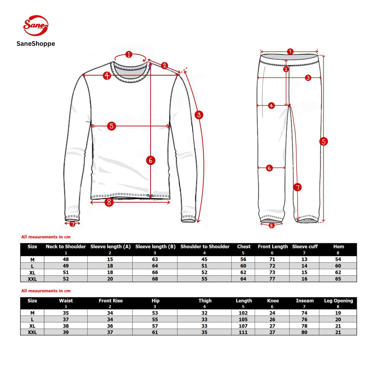 SaneShoppe-3-Piece Men's Pyjama Long-Sleeve Polyester Top and Check Cotton Pants.
