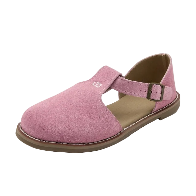 SaneShoppe-Stylish Genuine Leather Hollow Roman Sandals for Women
