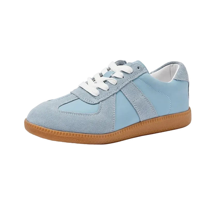 SaneShoppe-Women's 2026 New Genuine Leather Sneakers Casual Spring Flat Shoes