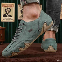 SaneShoppe-Men's Lightweight Fashion Ankle Boots for Casual Walking and Driving