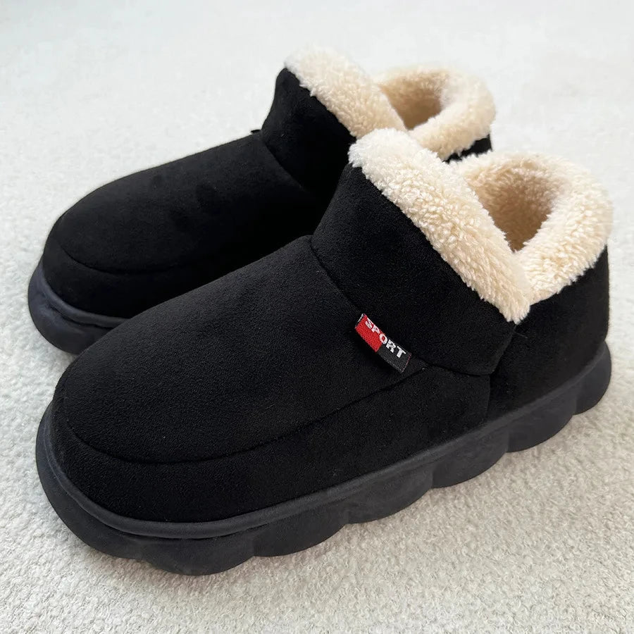 SaneShoppe-Asgard Winter Cozy Slippers For Women Men - Anti-skid Fur Snow Boots