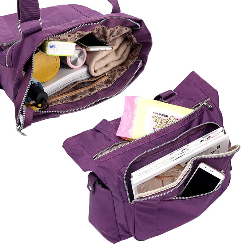 SaneShoppe-High Quality Women's Canvas Shoulder Bag for Girls and Ladies