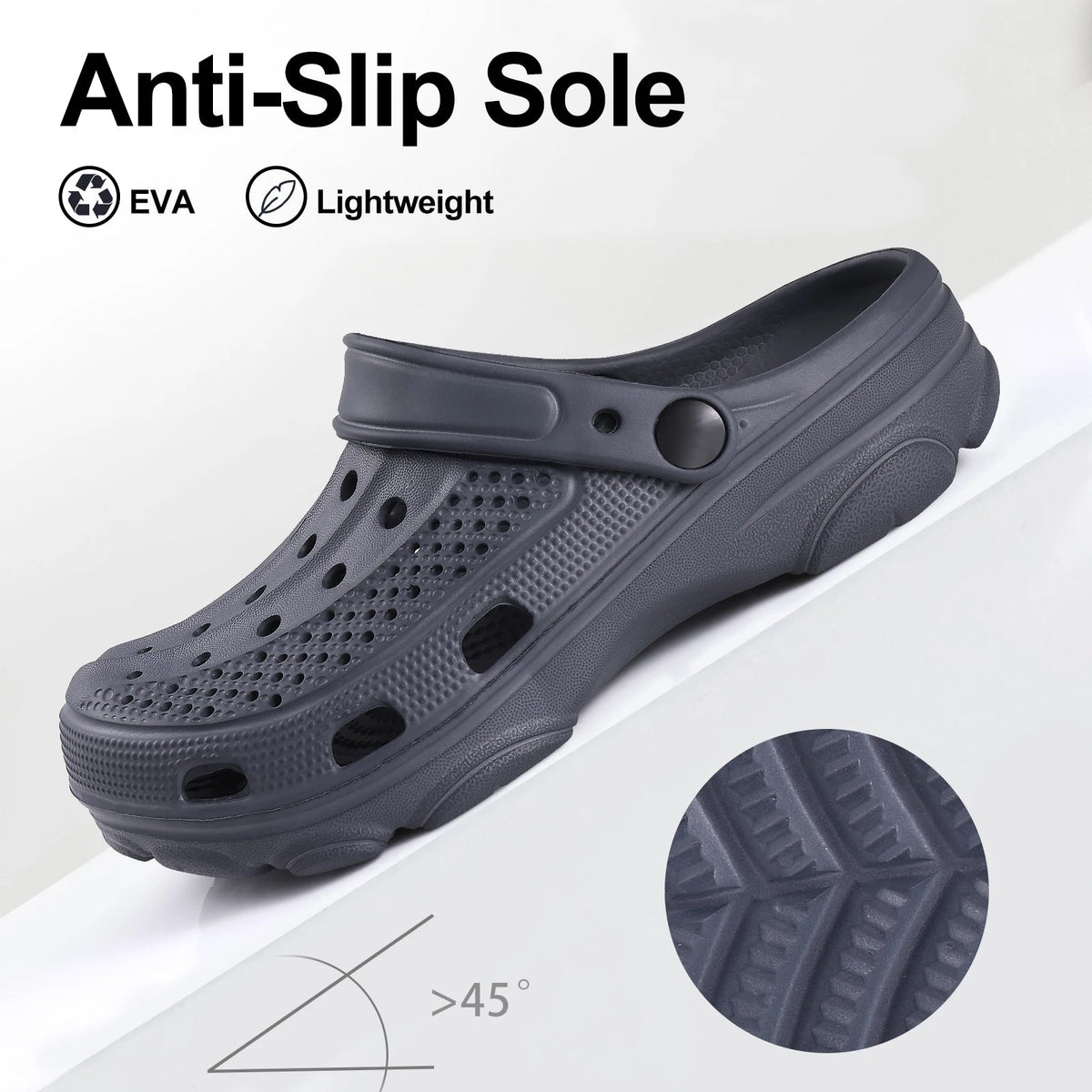 SaneShoppe-Men's Comwarm Arch Support Classic Garden Clogs