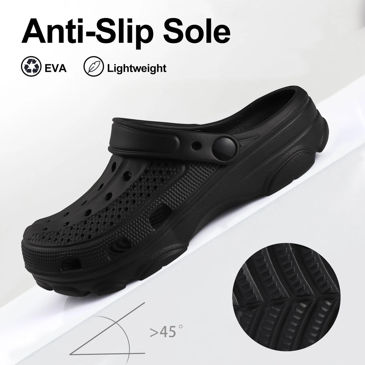 SaneShoppe-Men's Comwarm Arch Support Classic Garden Clogs