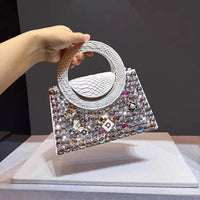 SaneShoppe-Fashionable Rhinestone Handbag for Women | Designer Brand Crossbody Bag