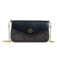 SaneShoppe-Luxury Women's PU Leather Designer Shoulder Bag