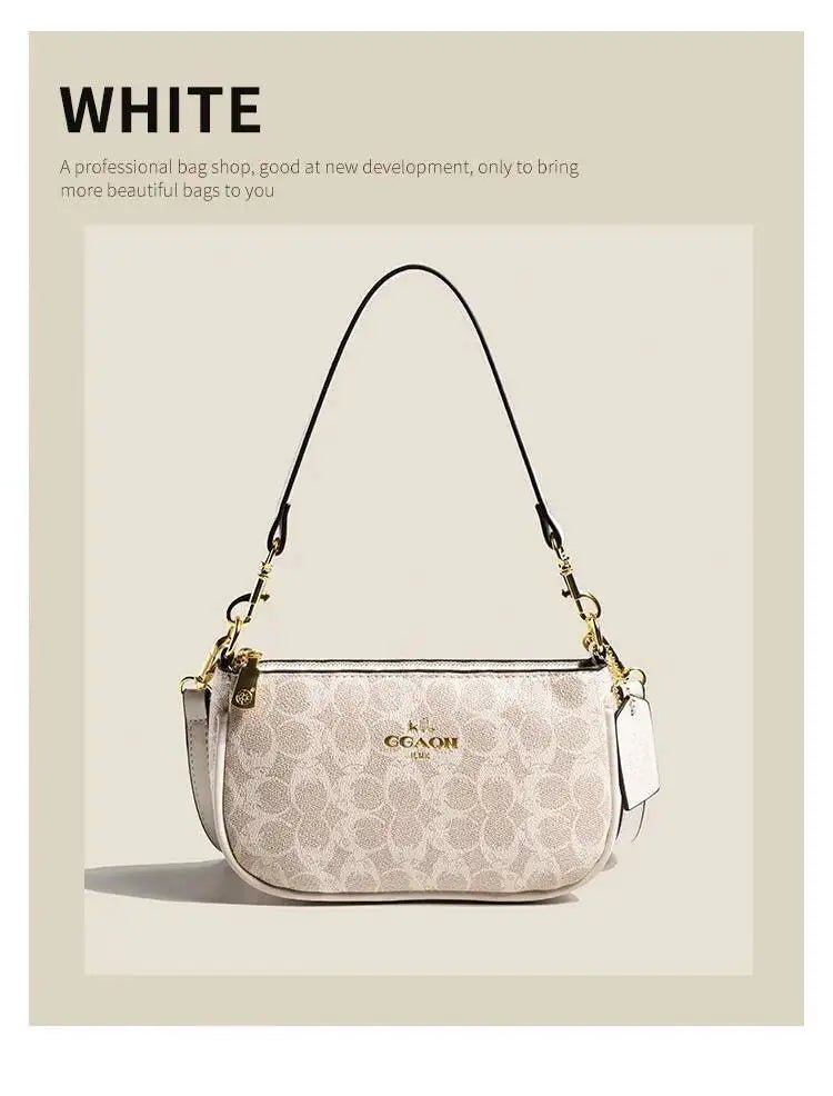 SaneShoppe-Luxury Women's PU Leather Designer Shoulder Bag