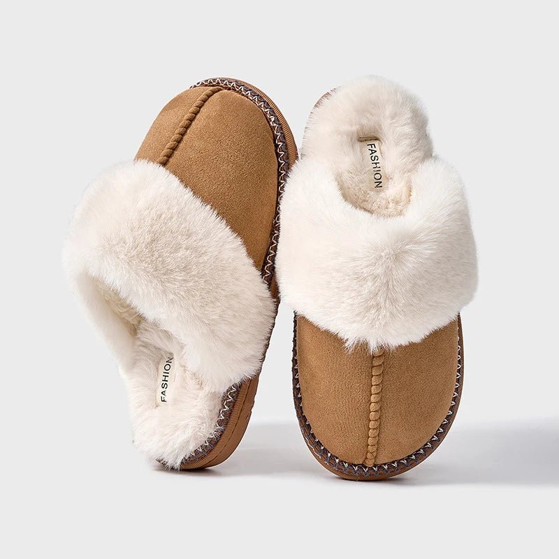 SaneShoppe-Evshine 2024 Women's Fuzzy Warm Slippers - Cozy Winter Fashion House Shoes