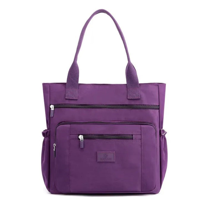 SaneShoppe-Stylish Top-handle Shoulder Bag for Women, High Quality Nylon Tote - Ideal for Travel and Shopping