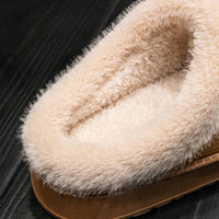 SaneShoppe-Cozy Unisex Fluffy Indoor Slippers for Winter, Anti-Slip and Warm EVA Sole