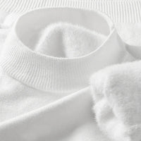 SaneShoppe-Men's Solid Turtleneck Knit Sweater Mock Neck Pullover Winter Fashion