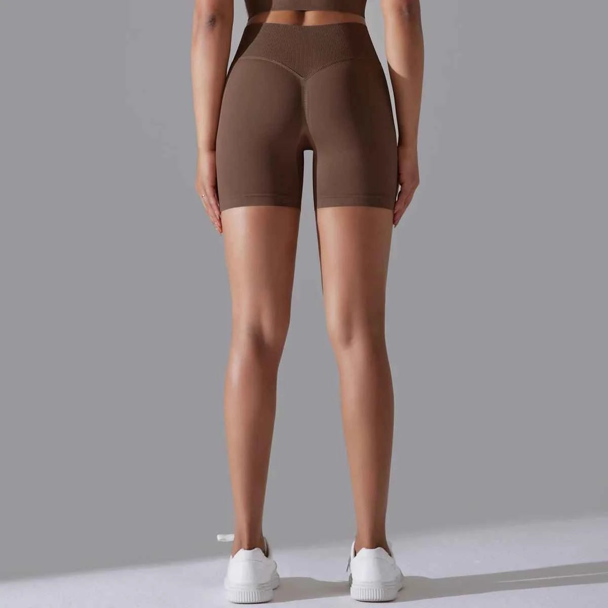 High Waist Yoga Shorts - Lift & Sculpt Fitness Butt - Sportswear for Women