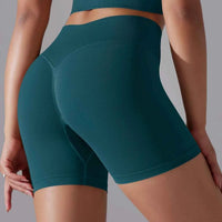 High Waist Yoga Shorts - Lift & Sculpt Fitness Butt - Sportswear for Women