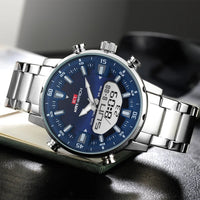 SaneShoppe - KAT - WACH Men Quartz Wrist Watch 2024 High Quality Luxury Original Waterproof Digital Watches