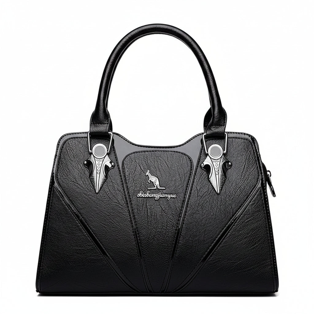 SaneShoppe-2024 Designer Women's Leather Crossbody Bag - Luxury Brand Handbag for Ladies