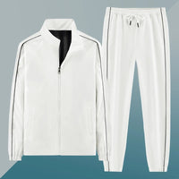 SaneShoppe-Men's Casual Tracksuit Set Spring Autumn Sportswear
