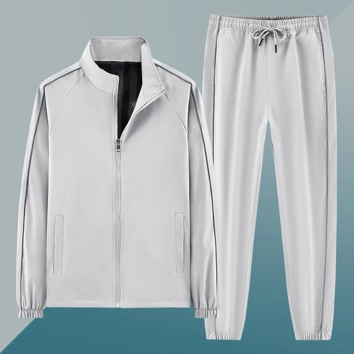 SaneShoppe-Men's Casual Tracksuit Set Spring Autumn Sportswear