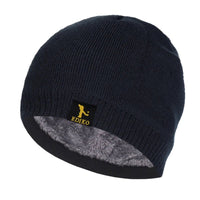 SaneShoppe - Men Winter Hats For Men Women Knitted Hat Beanie Hat Cap Fur Skullies Beanies шапка мужская Homme Skull Gorro шапка Bonnet Caps