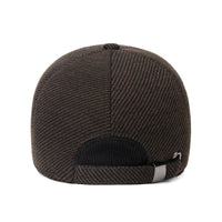 SaneShoppe-Adjustable Men's Winter Baseball Cap with Ear Flaps for Outdoor Running