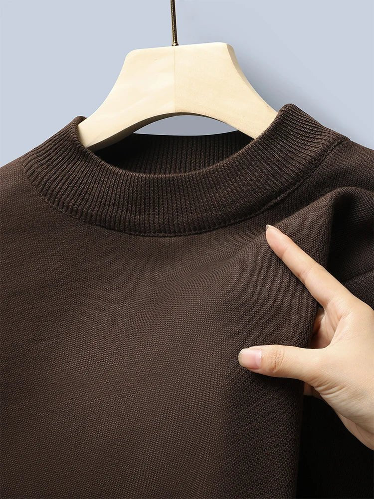 SaneShoppe-Men's Warm Turtleneck Sweater for Daily Wear