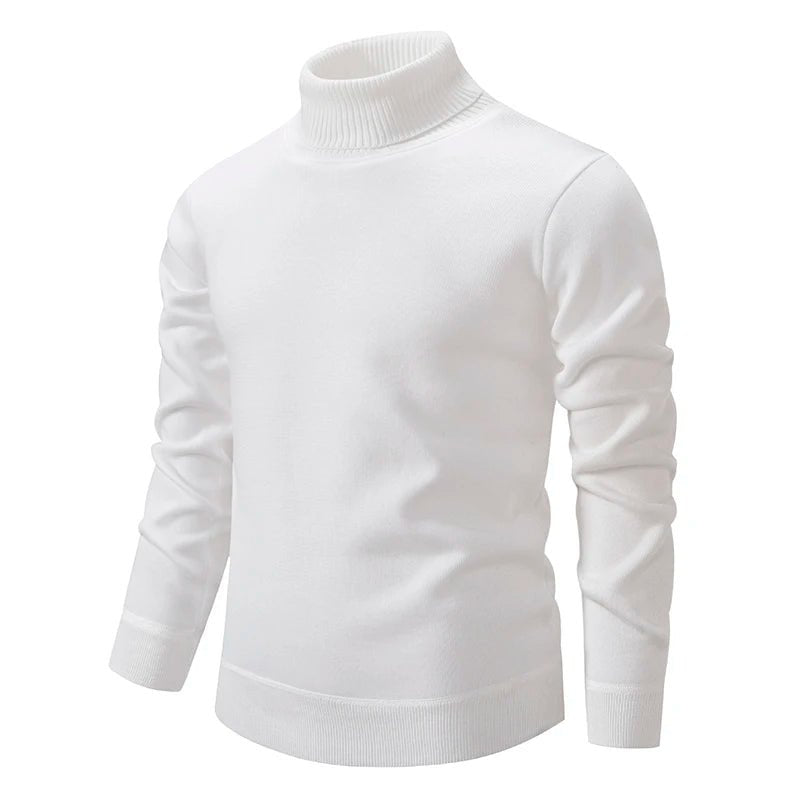 SaneShoppe-Men's Warm Turtleneck Sweater for Daily Wear