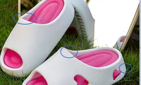 SaneShoppe - New arrival 6 cm platform EVA slipper women's light summer slides woman chunky home bath shoes girls garden clogs mute slippers