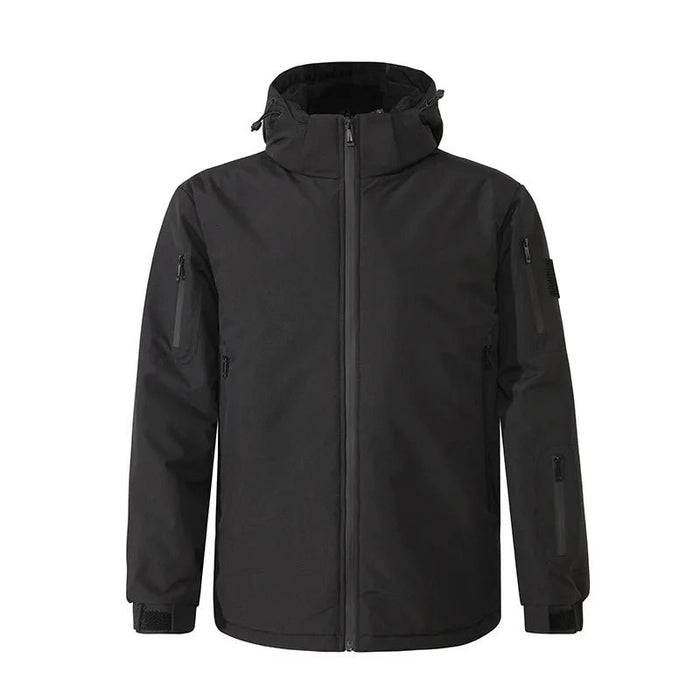 SaneShoppe-Smart Heating Jacket Men USB Electric Heated Coat Windproof Warm Outdoor