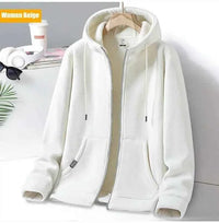 Outdoor Polar Fleece Hoodie Jacket for Men and Women