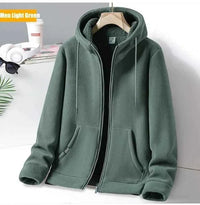 Outdoor Polar Fleece Hoodie Jacket for Men and Women