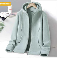 Outdoor Polar Fleece Hoodie Jacket for Men and Women