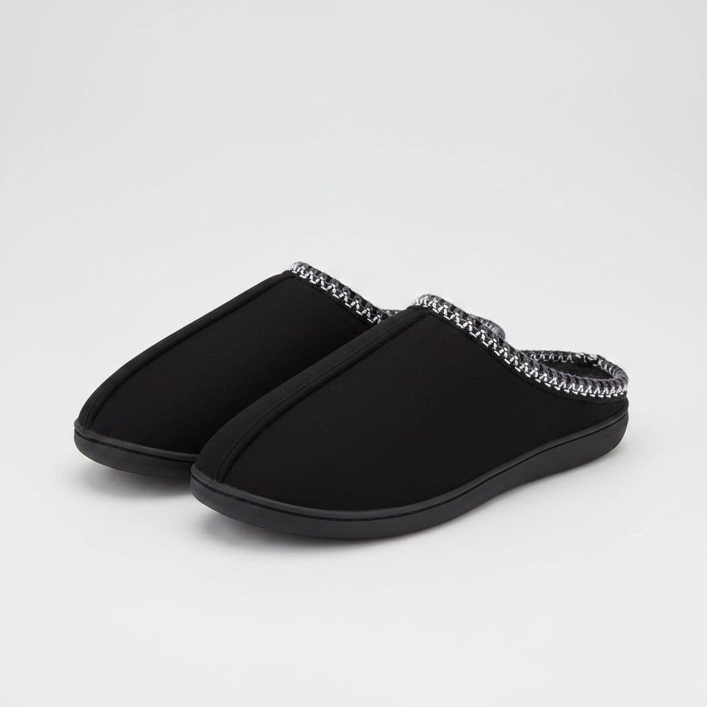 SaneShoppe-Warm Winter Women's Flat Slippers with Memory Foam and Anti-Slip Sole