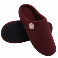 SaneShoppe-Warm Winter Women's Flat Slippers with Memory Foam and Anti-Slip Sole