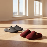 SaneShoppe-Warm Winter Women's Flat Slippers with Memory Foam and Anti-Slip Sole
