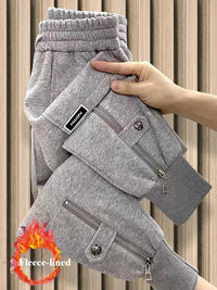 SaneShoppe-Y2k Women's Thickened Fleece-Lined Harlan Sweatpants - Warm Winter Style