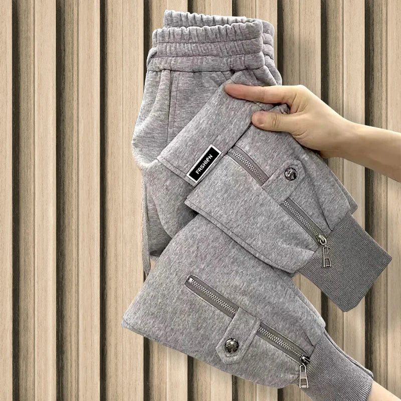 SaneShoppe-Y2k Women's Thickened Fleece-Lined Harlan Sweatpants - Warm Winter Style