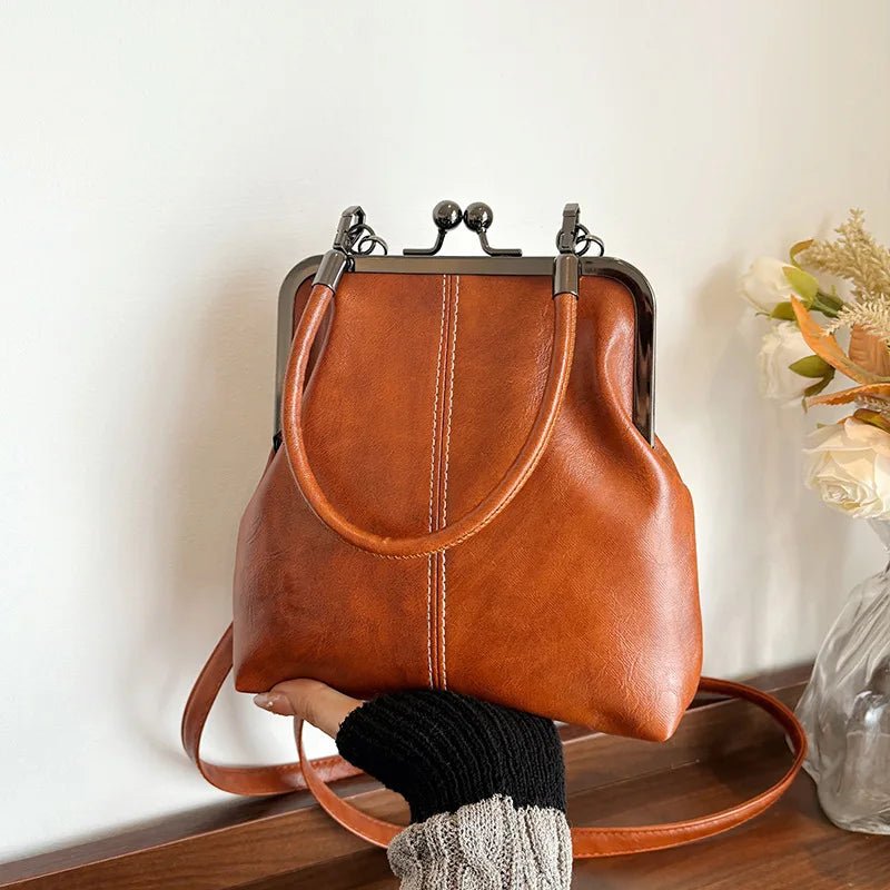 SaneShoppe-Versatile Designer Shoulder Bag | Retro PU Leather Women's Handbag