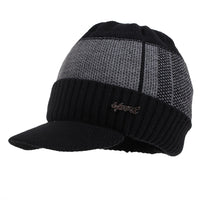 SaneShoppe - Winter Hats For Men Skullies Beanie Hat Winter Cap Men Women Wool Scarf Caps Set Balaclava Mask Gorras Bonnet Knitted Hat